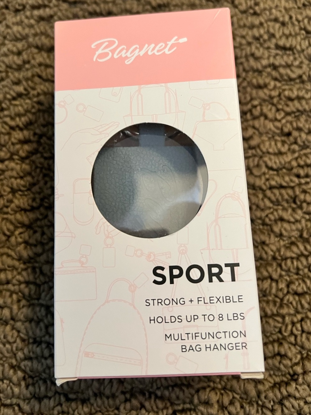 Bagnet Sport Magnetic Purse Hanger NWT Multifunction Bag Holder